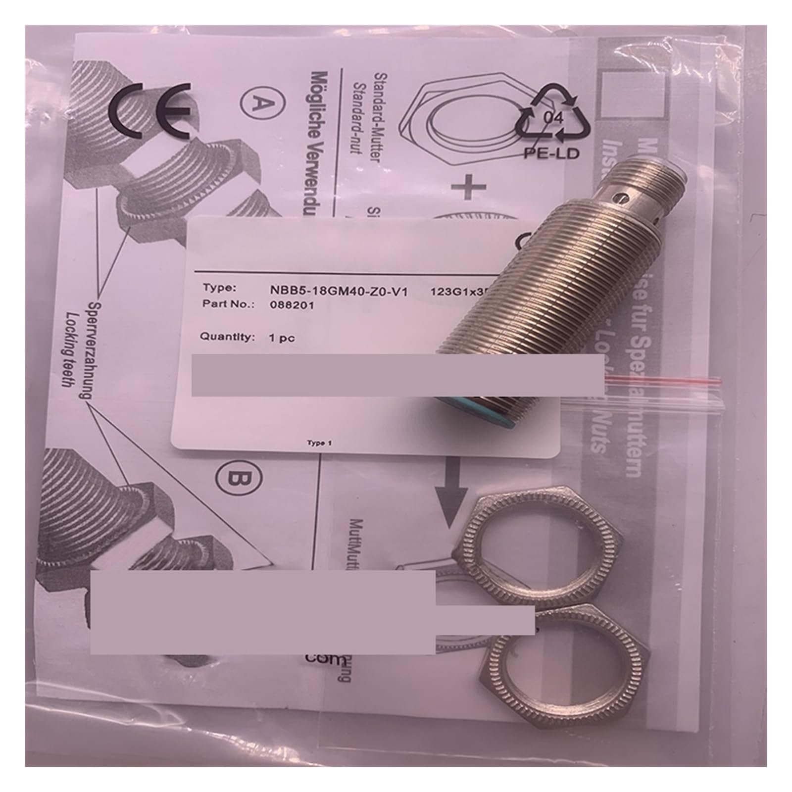 NCCNATMHP Proximity switch NBN8-18GM50-Z0-V1 NBB8-18GM50-Z0-V1 NBN8-18GM40-Z1-V1 NBB5-18GM40-Z0-V1