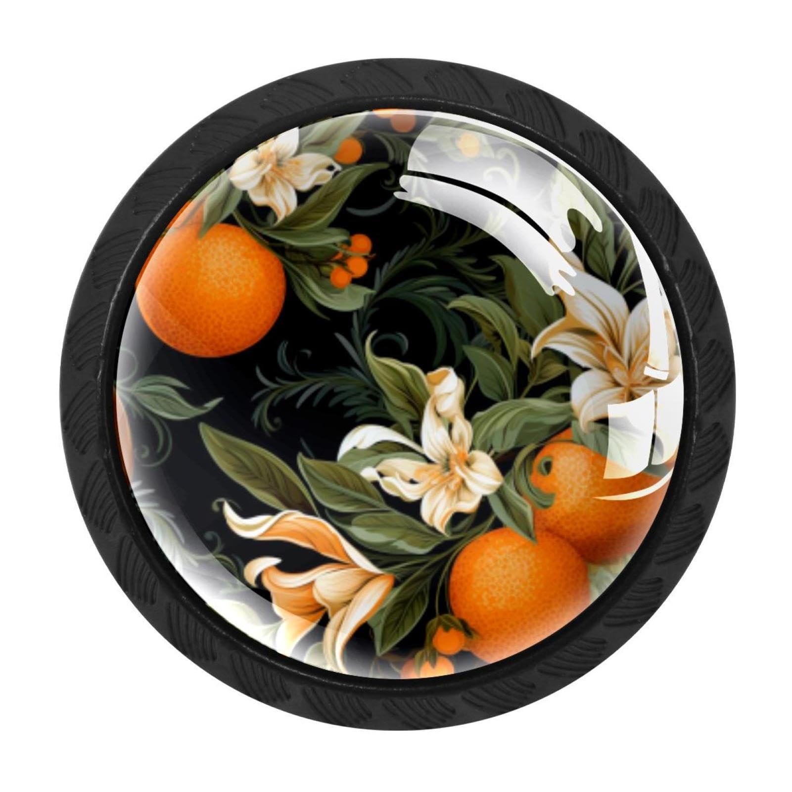 CHENZZZZ 4 Pack Orange Kitchen Cabinet Knobs Drawer Knobs Door Dresser Handles for Personalized Gifts Great for Any Occasion