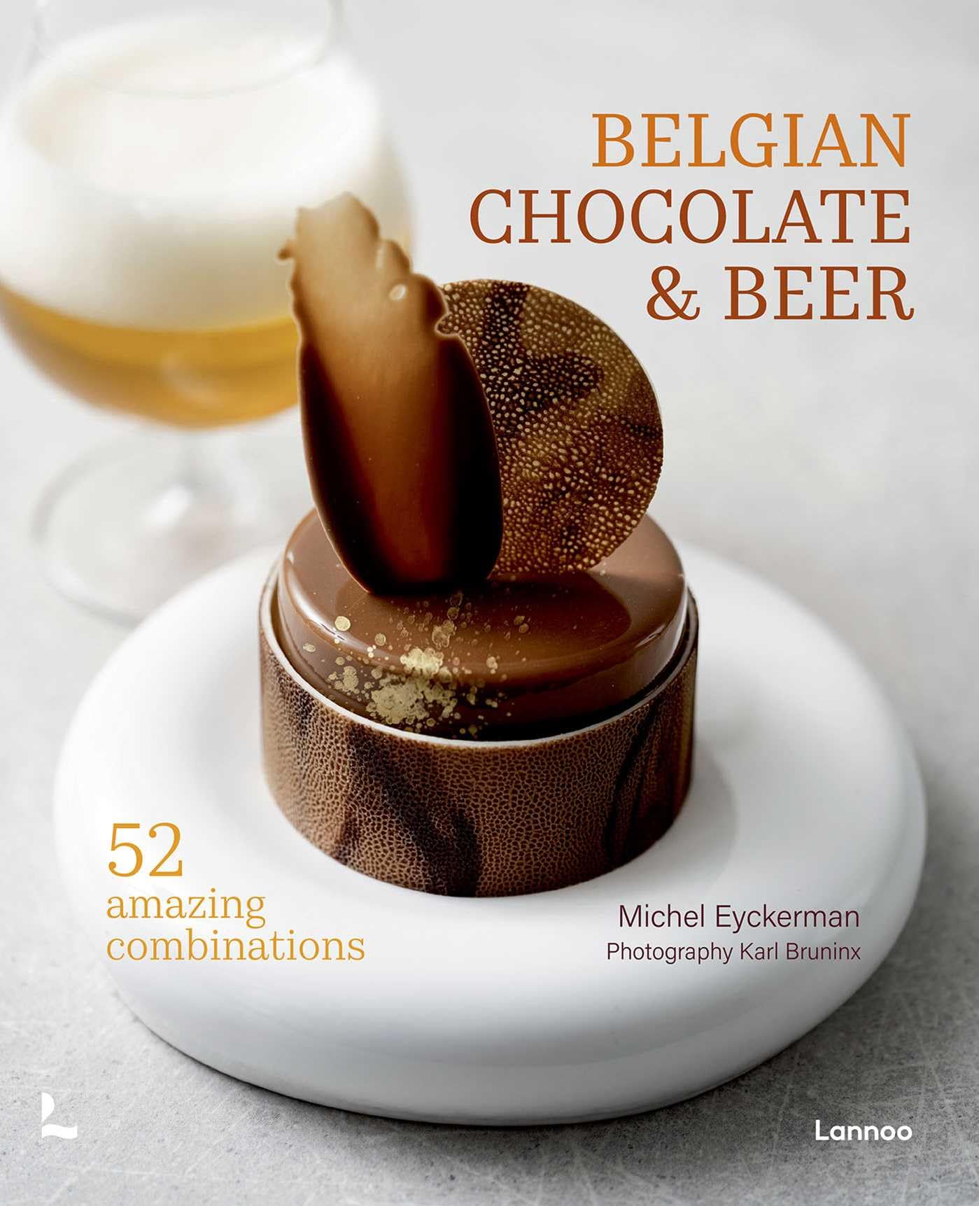 Belgian Chocolate & Beer by Michel Eyckerman (Hardback Book)