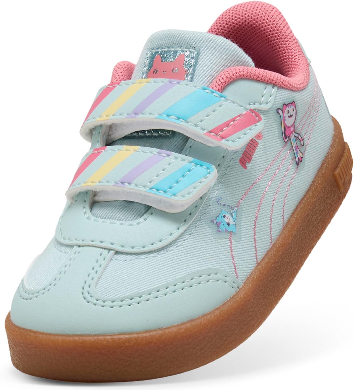 Puma Baby-Girls Gabby's Dollhouse Club II Era Hook and Loop Shoes