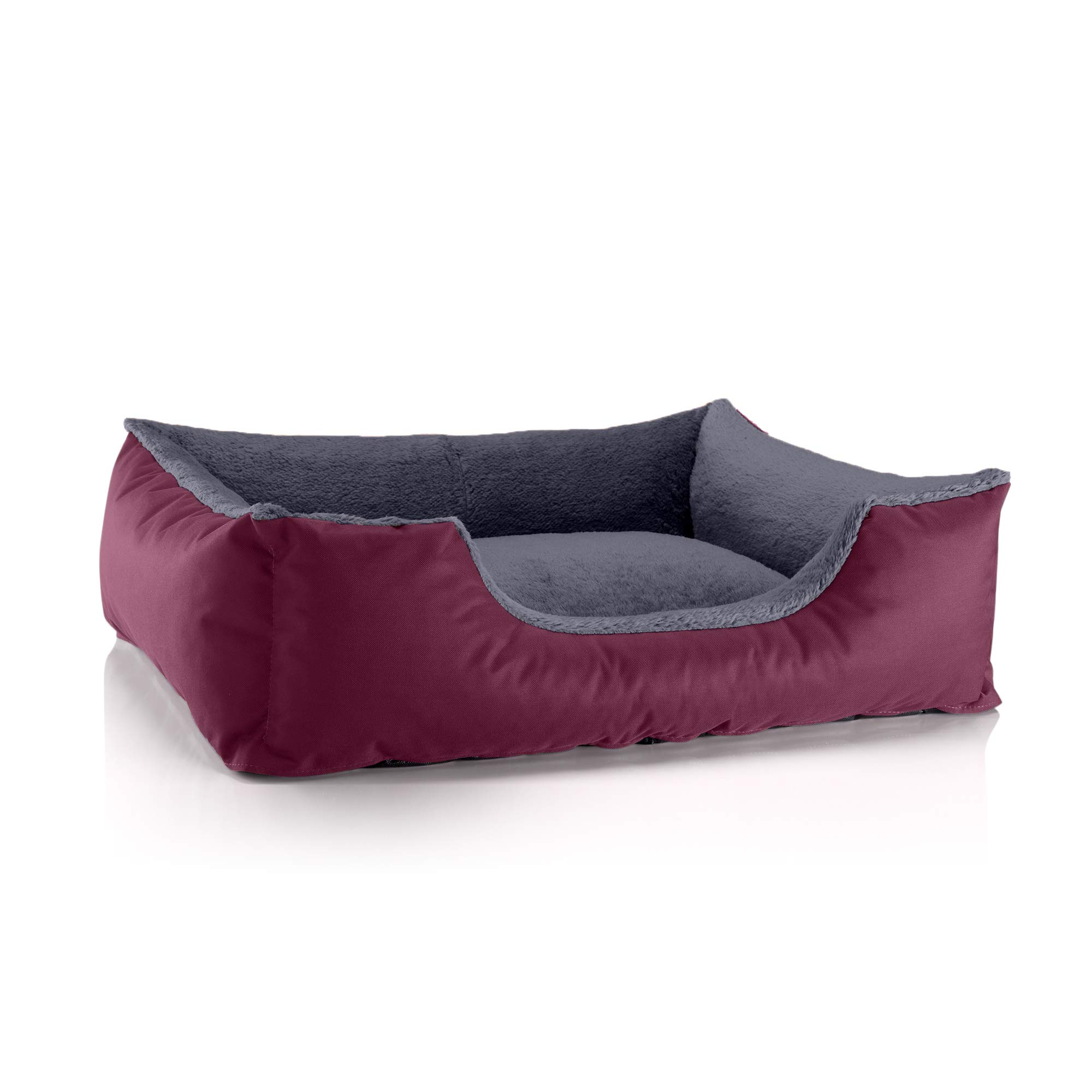 Cama Para Perros/Gatos Teddy - Cordura Resistentes Y Microfibra Suave | Lavable, Varios Tamaños Y Colores