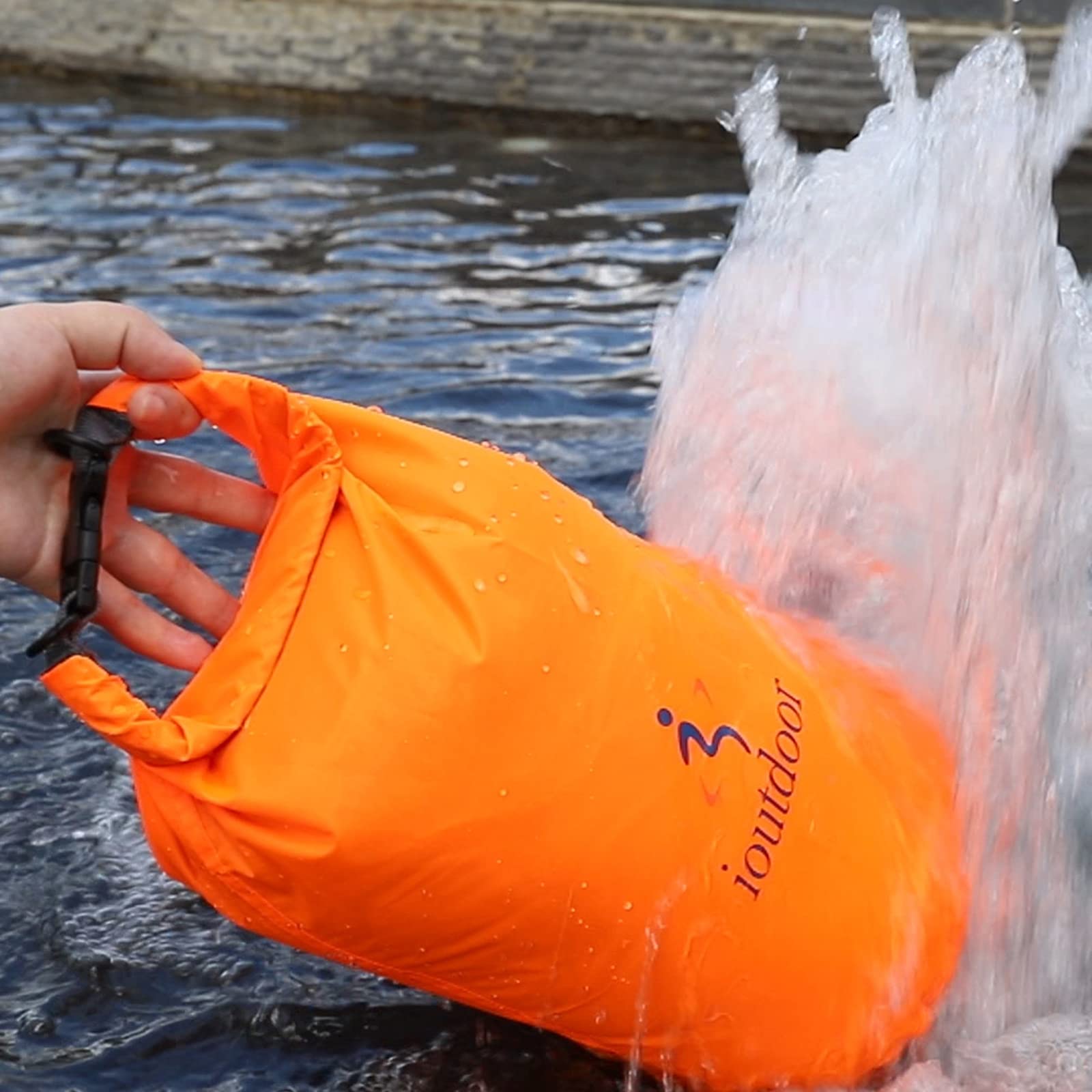 Sac Étanche Imperméable Léger 3 Paquets 2L 5L 10L Gardez l'équipement Propre et Sec,Sac Sec Petit Grand pour Kayak,Plage,Rafting,Randonnée,Natation,Camping,Canoe,Ski,Planche à Neige