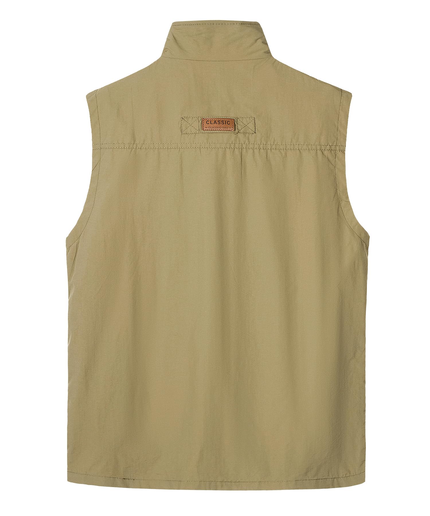 Gilet Uomo All'aperto Gilet da Pesca Campeggio Pesca Gilet Air Tempo Libero Giacca da Uomo Fotografia Multitasche Asciugatura Rapida Gilet