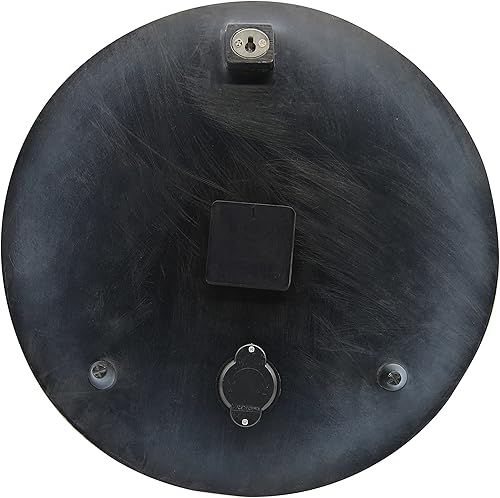 Miniatura 3 de Taylor Wine Time - Reloj y termómetro de poliresina para interiores y exteriores, decoración del hogar para jardín, patio, piscina y áreas