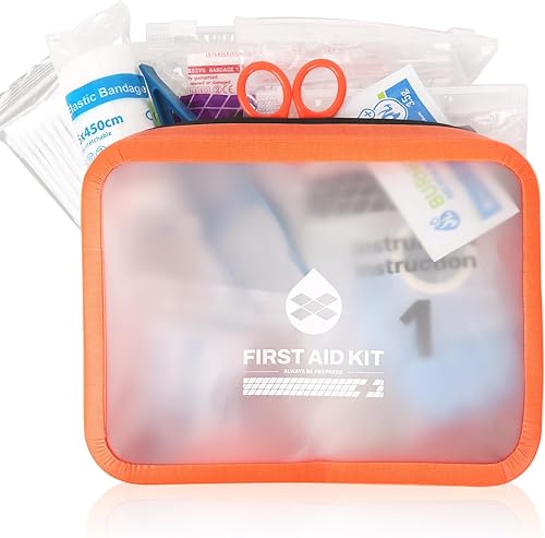 Kit de primeros auxilios, 100 piezas, mini impermeable, uso profesional para viajes, trabajo, escuela, hogar, automóvil, emergencia, supervivencia,