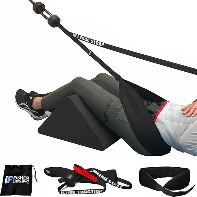 Fisher Traction Back Traction Device for Back Pain Relief, Posture