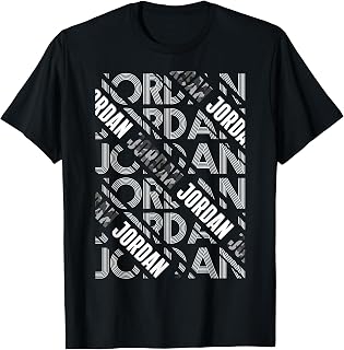 Diagonal Jordan Pattern Jordan Camo Pattern Grey Camouflage T-Shirt