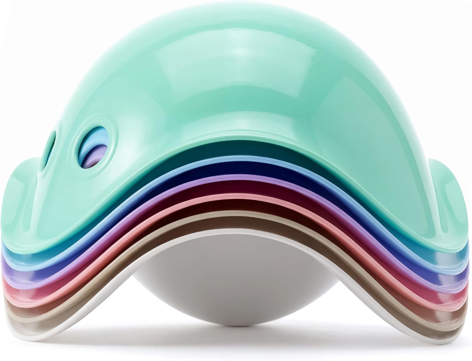 bilibo Midi by MOLUK Open-Ended Creative Play Toy, Multi Pastels