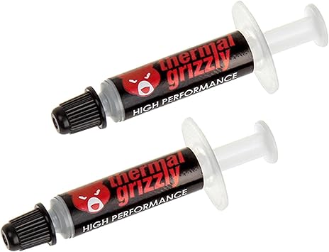 Thermal Grizzly Kryonaut Thermal Paste, 1g, 2-Pack