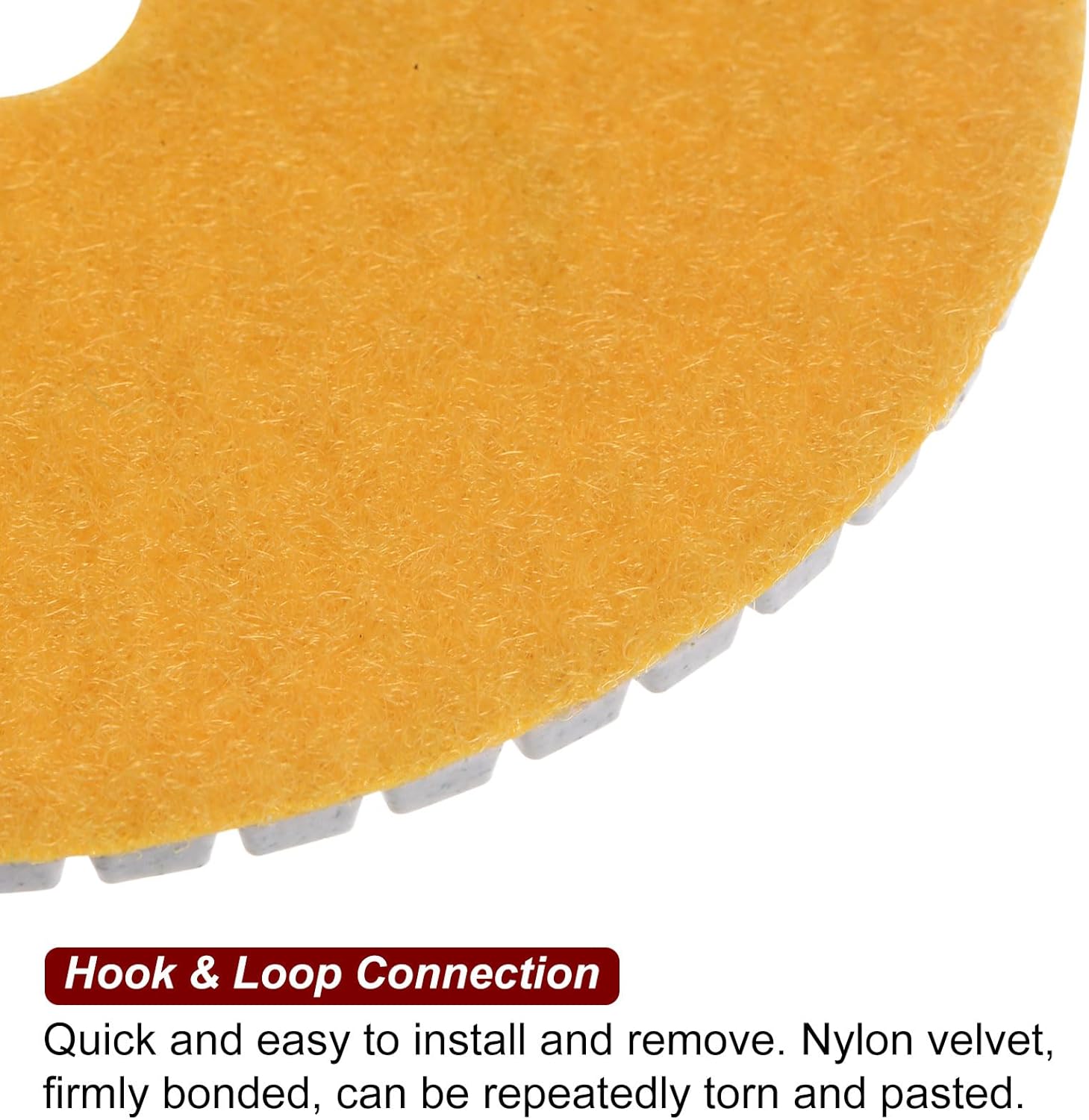 HARFINGTON 5pcs Diamond Polishing Pads 3" Grits 200 Wet/Dry Polish Pad for Stone Concrete Marble Countertop Quartz for Polisher Grinder