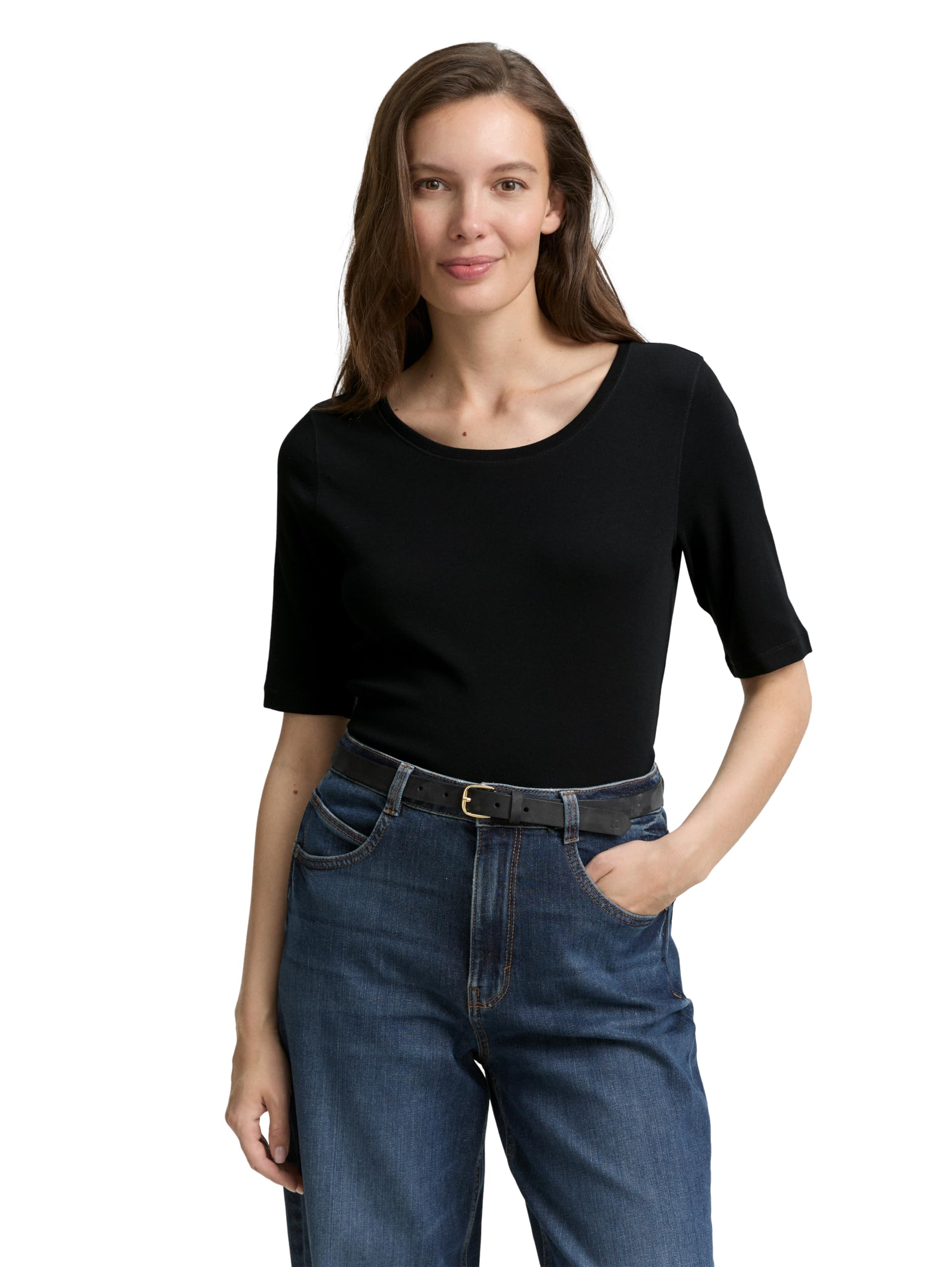 TOM TAILOR Damen Basic T-Shirt