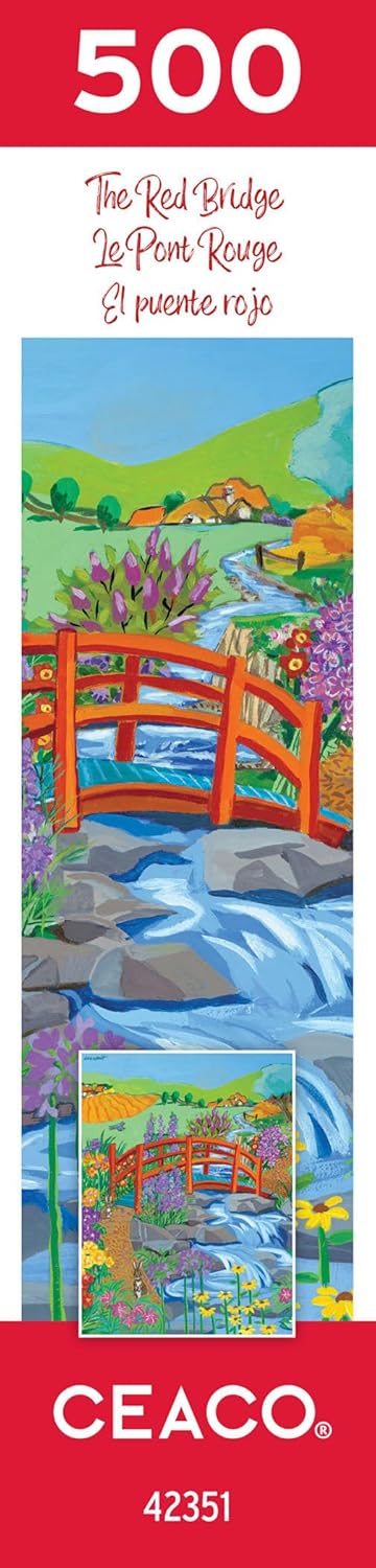 Ceaco - Red Bridge - 500 Piece Jigsaw Puzzle
