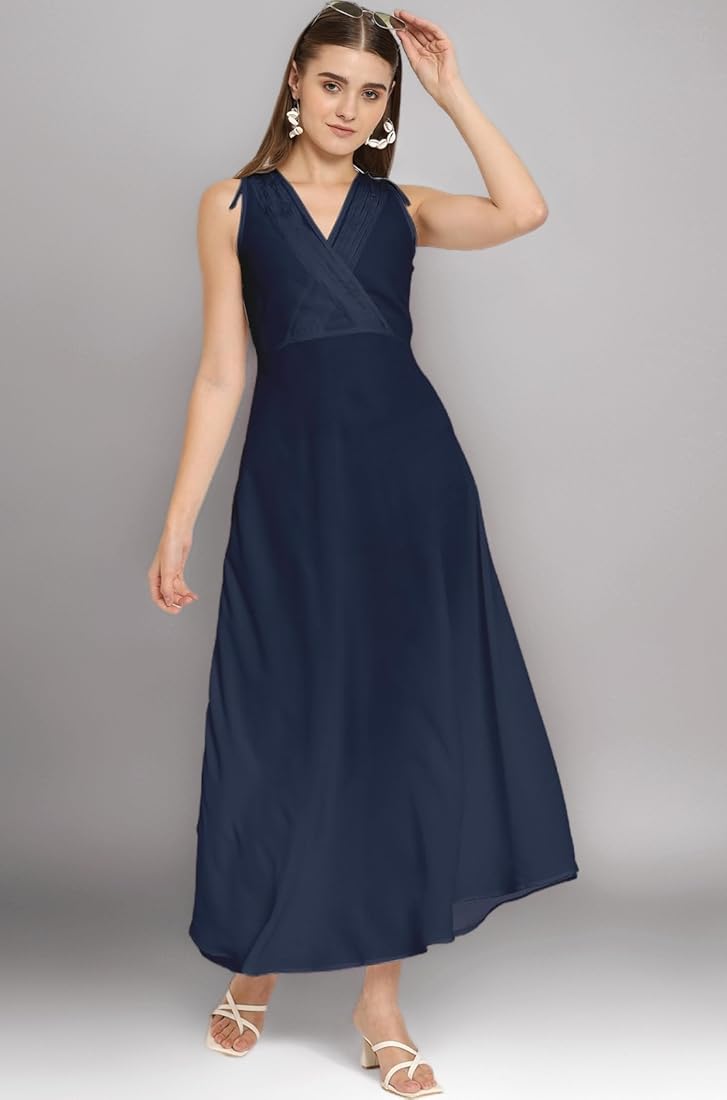 princess polly baby blue dress Spaghetti Strap Tiered Chiffon Maxi Wedding Guest Dress