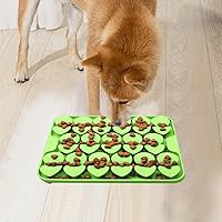 Vista 1 de Alfombrilla pequeña de silicona para perros pequeños, cachorros, gatos, comer lentamente, tapete para lamer alimentos secos y húmedos