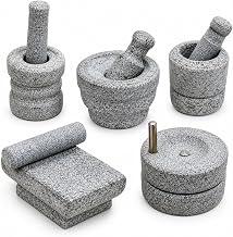 Thulzi Miniature Stone Kitchen Set for Kids – 5 Piece Traditional Baby Kitchen Toy | Natural Stone Rolu Rokali Set | Pooja, Grahapravesam & Golu Decoration | Handmade Indian Kitchen Play Set
