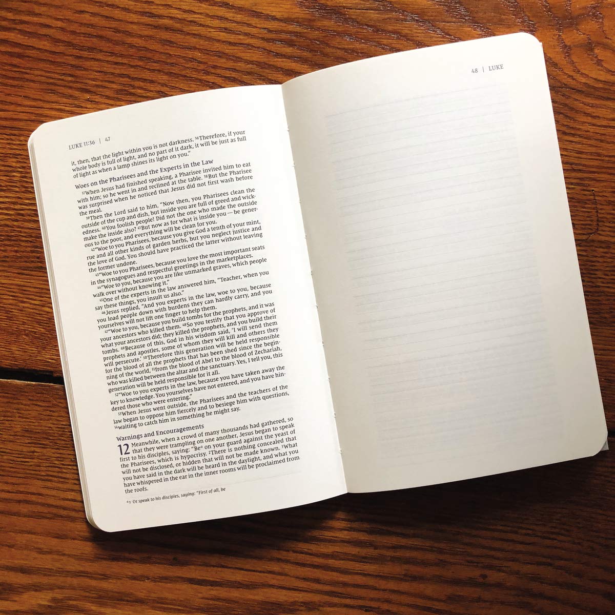 NIV, Beautiful Word Bible Journal, Luke, Paperback, Comfort Print - Image 7