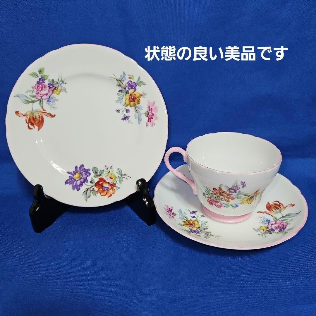 Amazon.co.jp: Shelley フラワーブーケ チューリップ ピンクトリム 