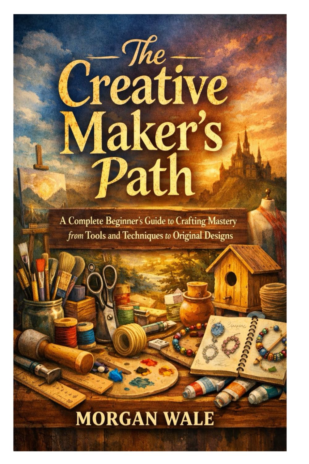 The Creative Maker’s Path: A Complete Beginner’s Guide to Crafting Mastery from Tools and Techniques to Original Designs