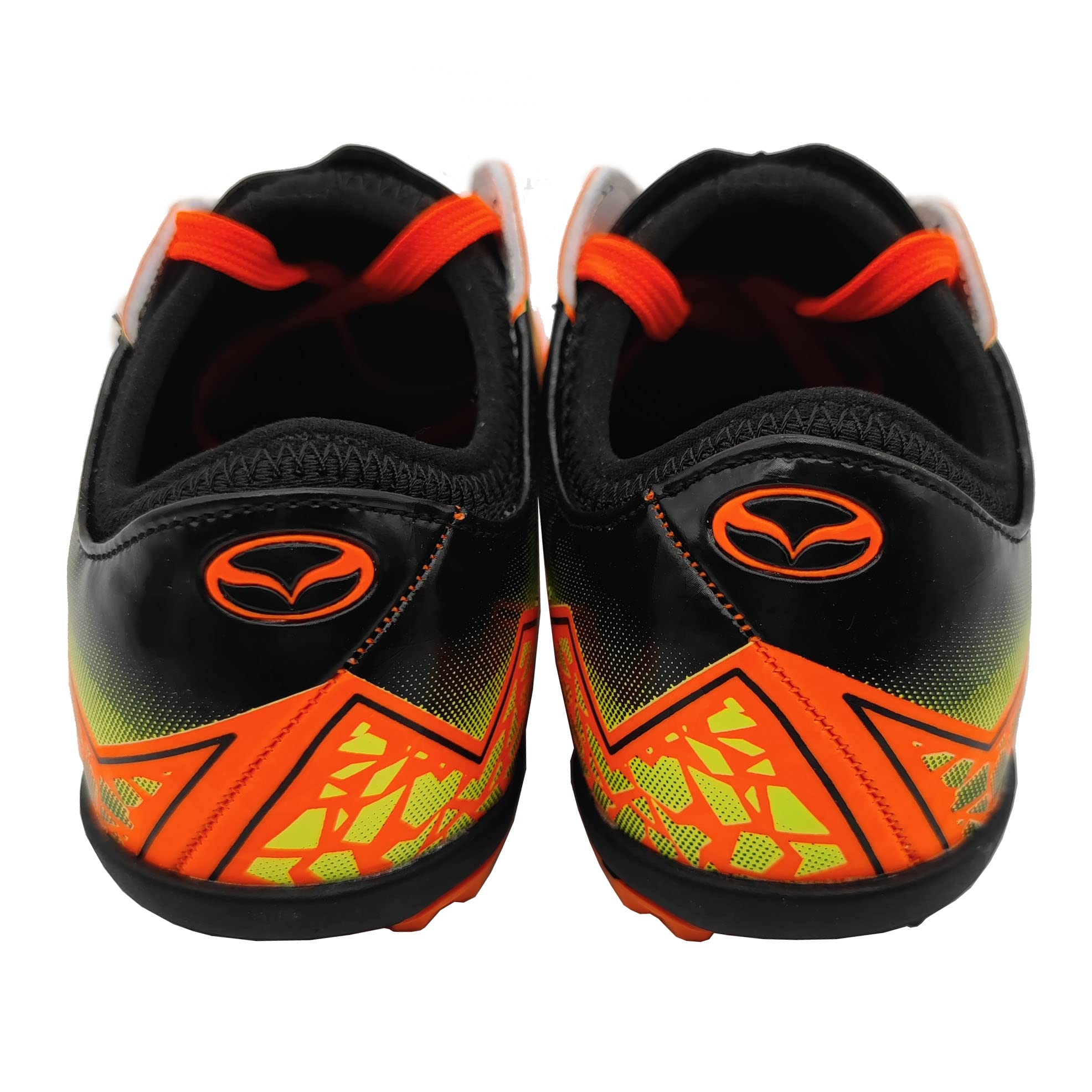 Zapatos de fútbol con tacos para niños, tenis deportivos para suelo firme, para exteriores, ligeros, para césped (niño pequeño/niño grande)