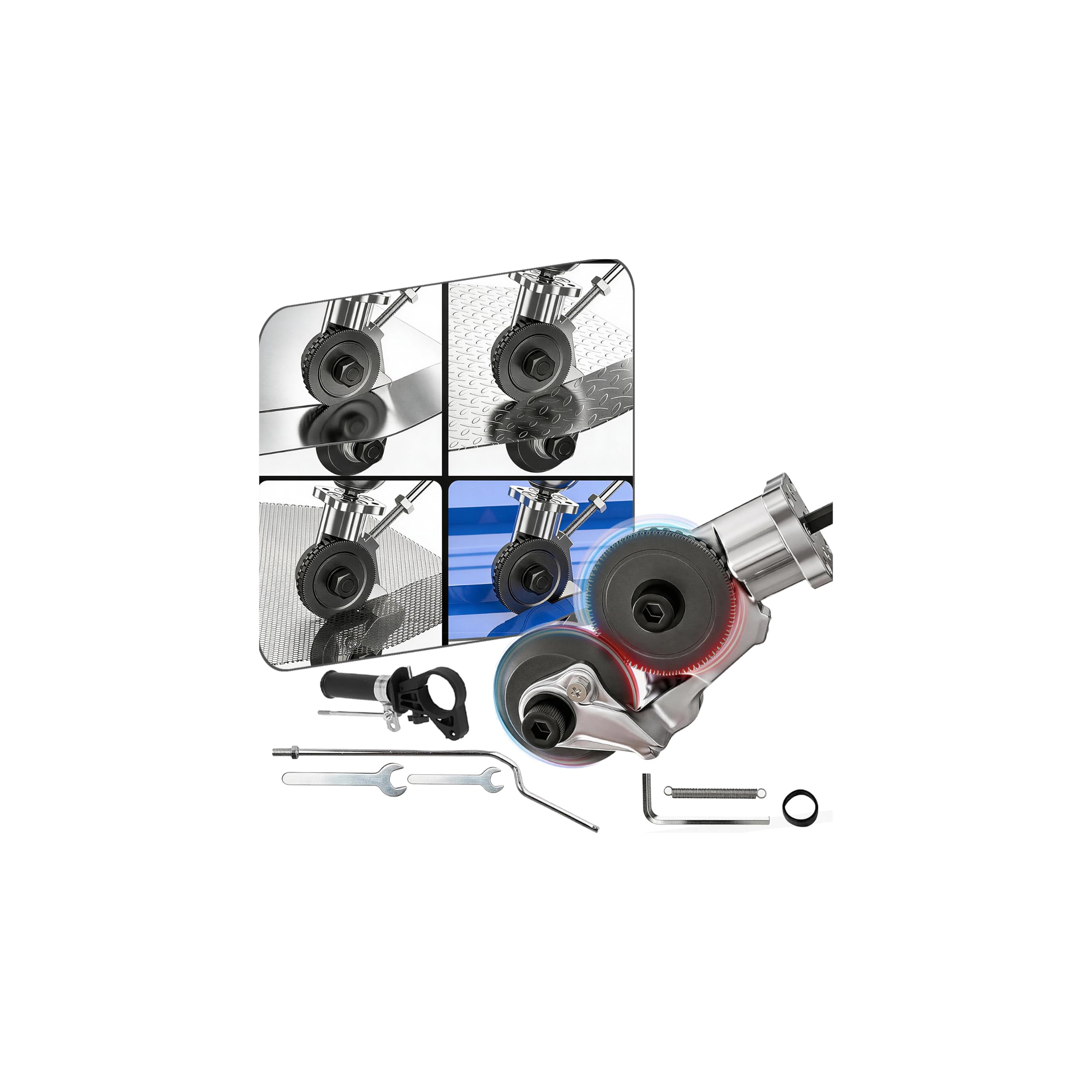 Electric Drill Plate Cutter - Metal Nibbler Attachment -1