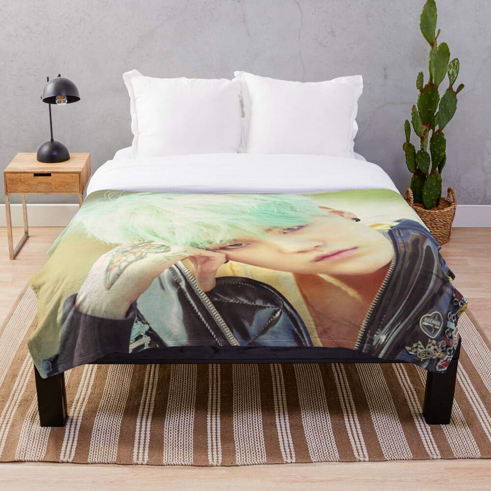 Suga Blanket with Unique Design - Sherpa, Woven, Arctic Fleece, Premium Mink Sherpa Blanket !