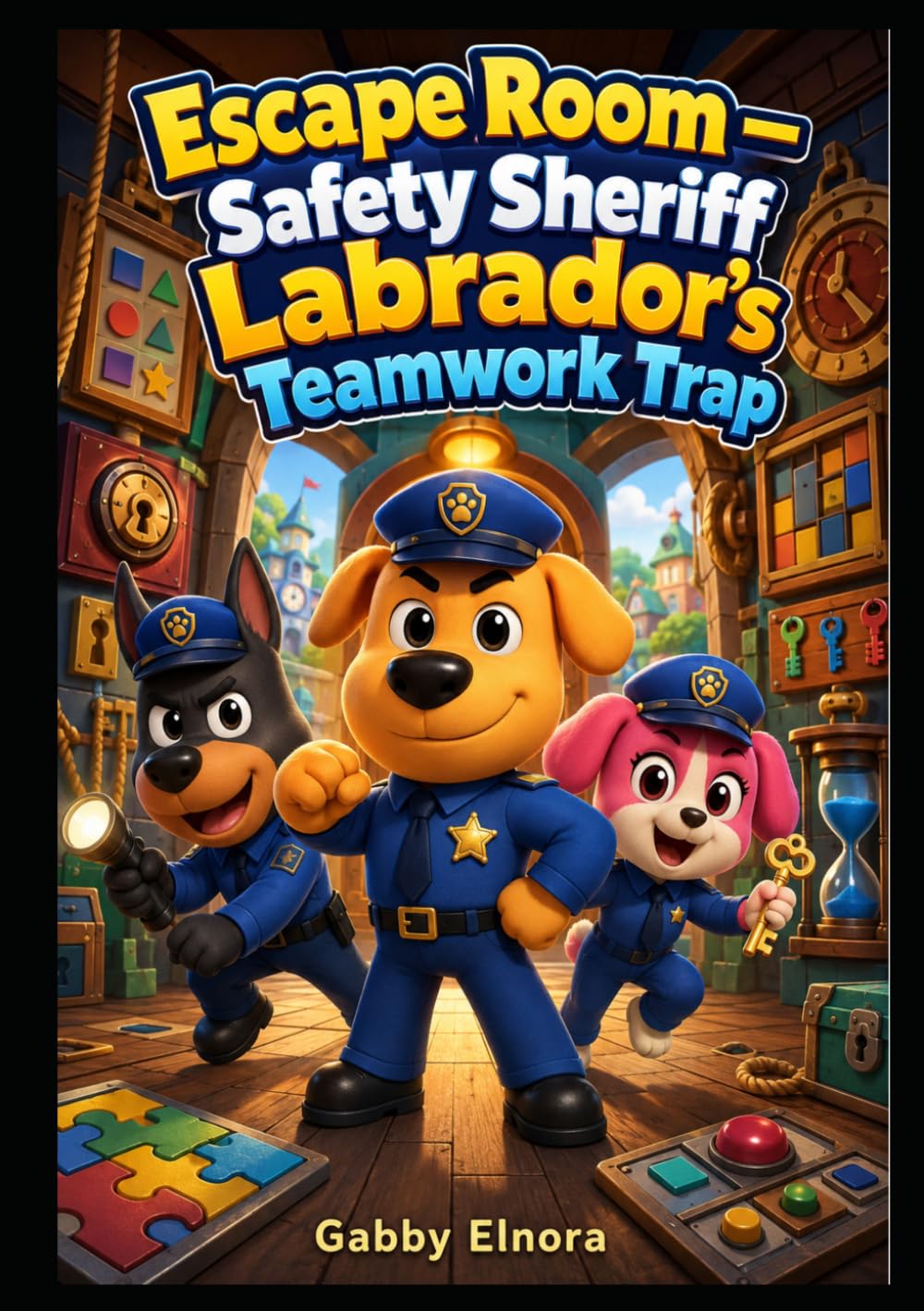 Escape Room — Safety Sheriff Labrador’s Teamwork Trap