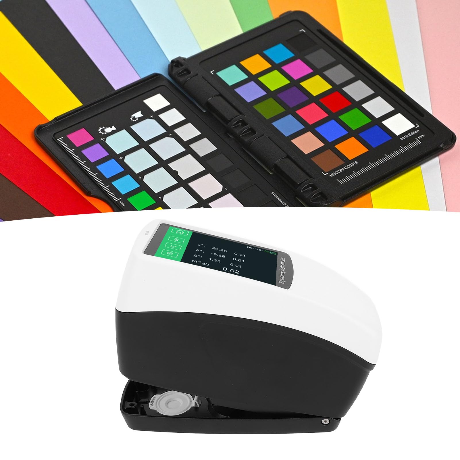 Espectrofotómetro de Laboratorio Digital Portátil de Alta Precisión para Análisis de Color con Capacidades de Medición Integrales, para Uso en Fabricación e InvestigaciónMaterial ABS