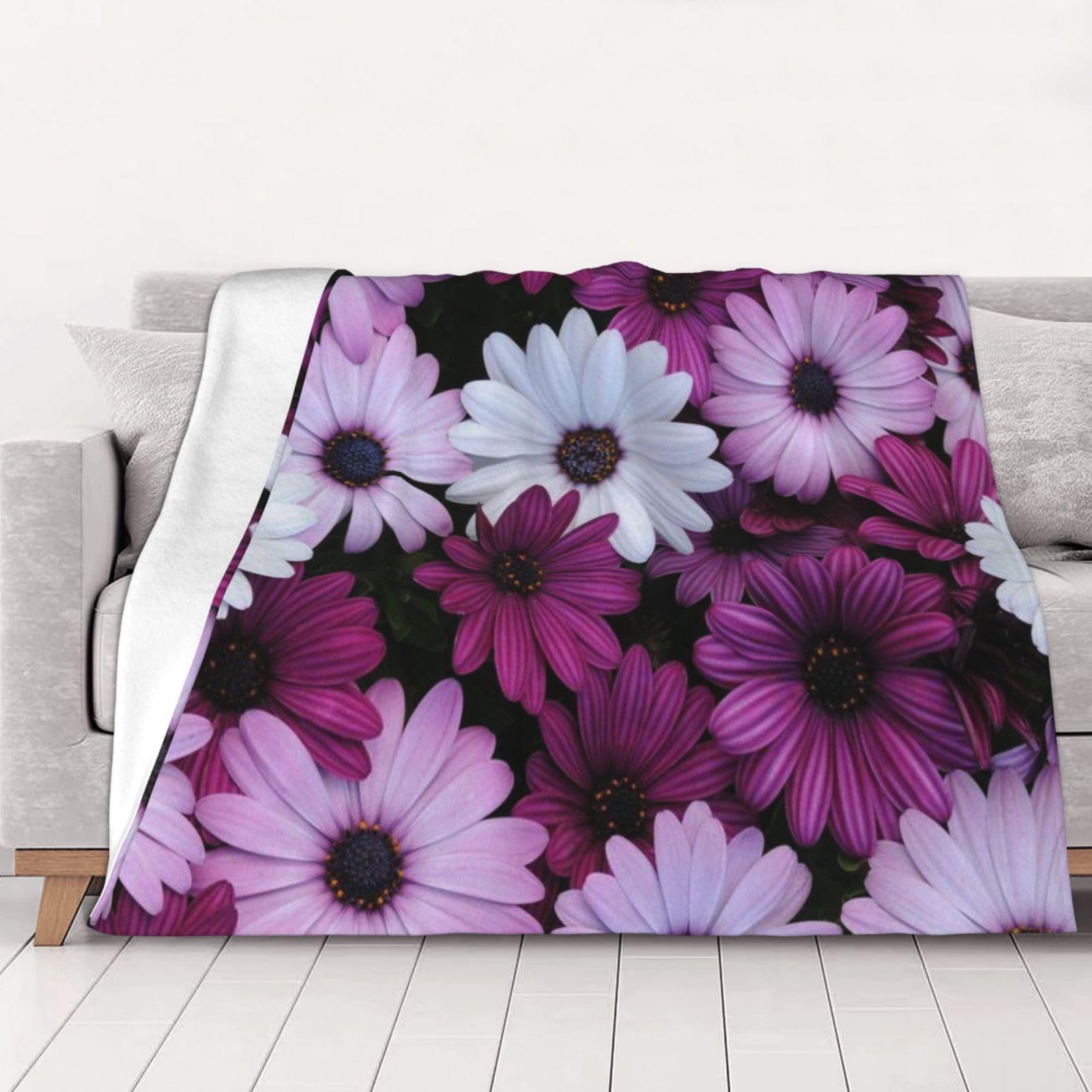Couverture en flanelle douce pour voiture et soirées cocooning sur le canapé
