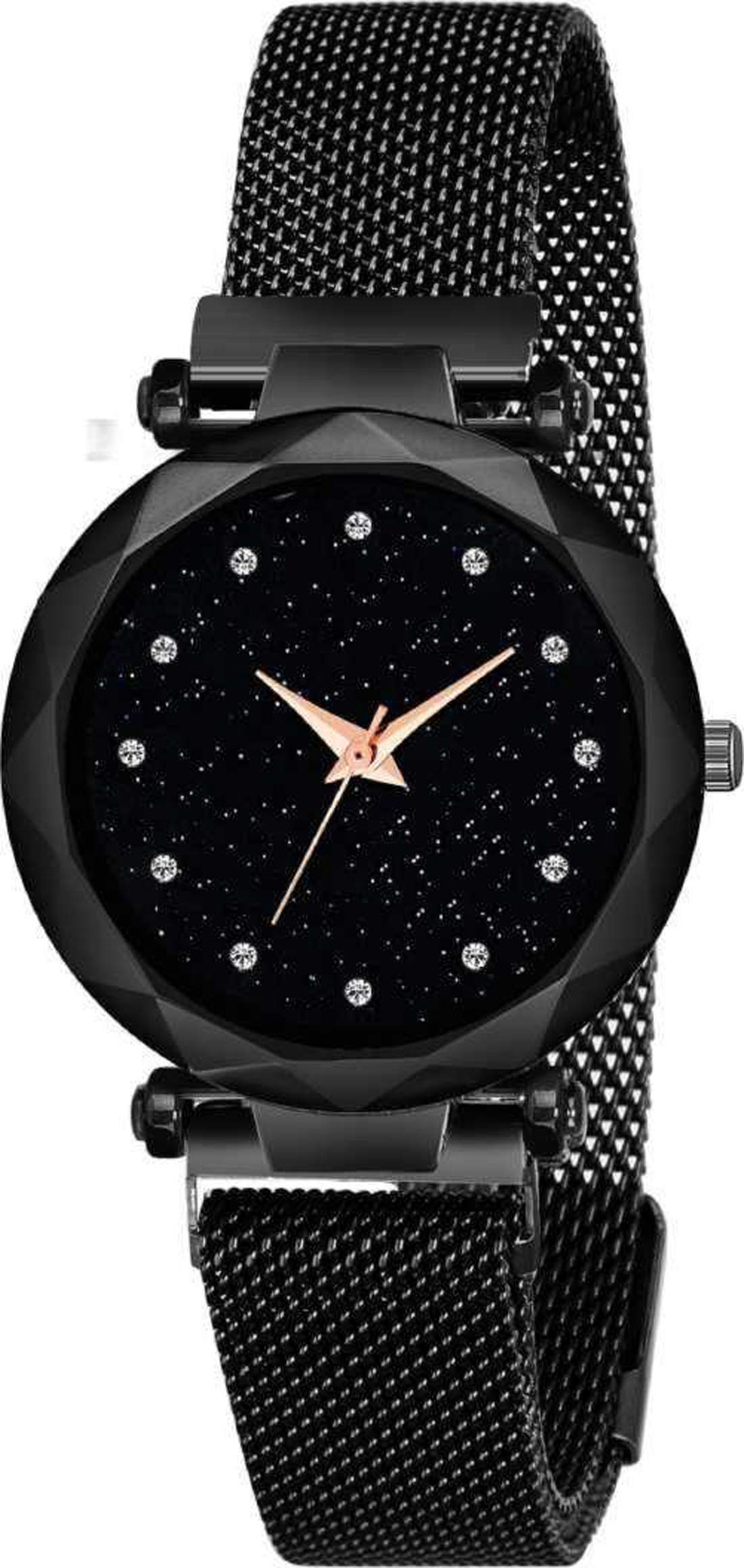 Watchstar Blue Colour Magnet Strap Black Round dial Analog Casual Watch for Girls and Womens (Black) (B08T7GCM4B) Amazon Price History, Amazon Price Tracker
