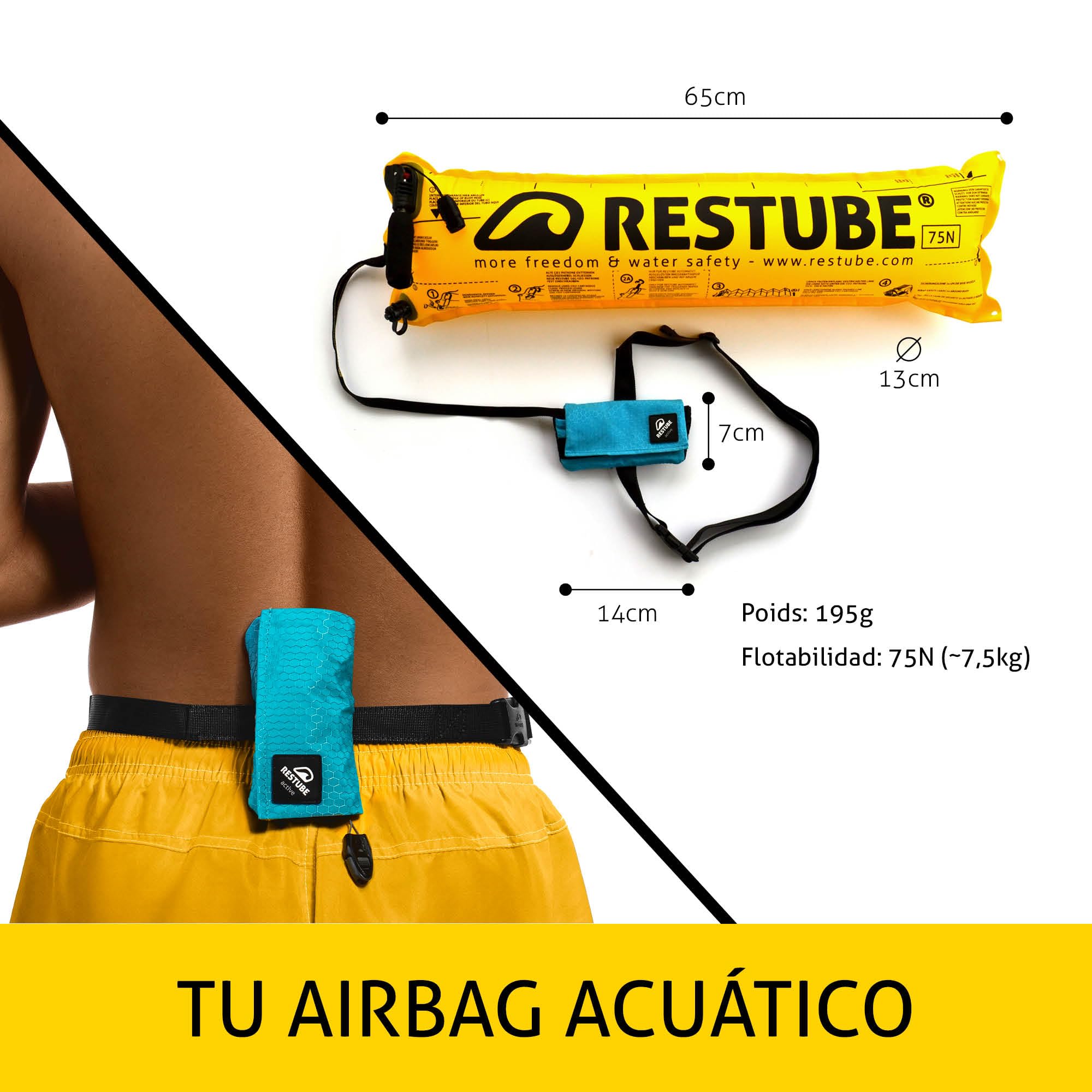 restube Active Boya de Natación, Unisex Adulto