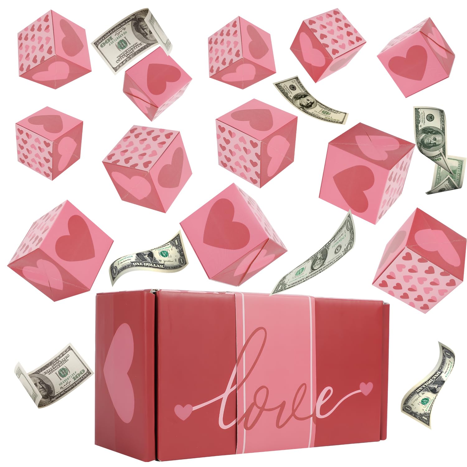 Iaolose 2024 NEW Valentines Surprise Gift Box Explosion, valentine