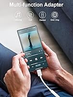 Vista 2 de Adaptador de auriculares de audio USB-C a 3.5mm – HiFi 2 unidades compatibles con Apple iPhone 17 16 15 Samsung Galaxy S25 S24 S23 S22 S21 Plus Pro