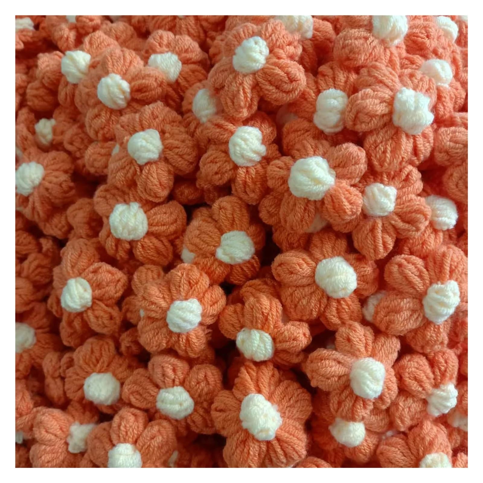 DIY Quilting Fabric kit 100PCS DIY Knitted Flower Handmade DIY Craft