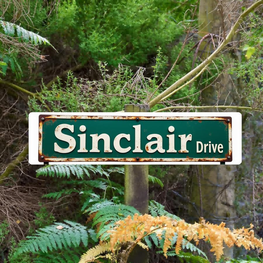 Miniatura 4 de Letrero de estaño retro de 16 x 4 pulgadas, letrero Sinclair prve para garaje, sala de cine, patio, letreros de garaje para hombres, decoración de