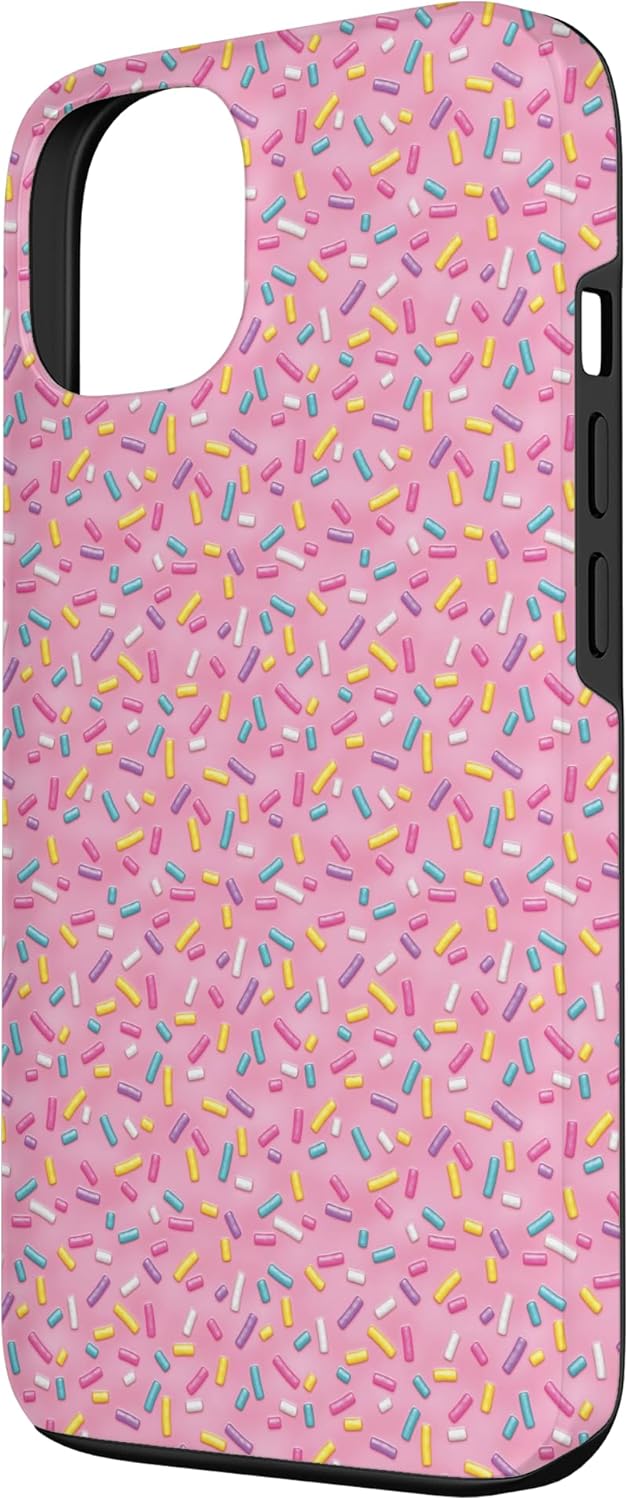 iPhone 13 Cute Colorful Ice Cream Sprinkles Dessert Pattern Case
