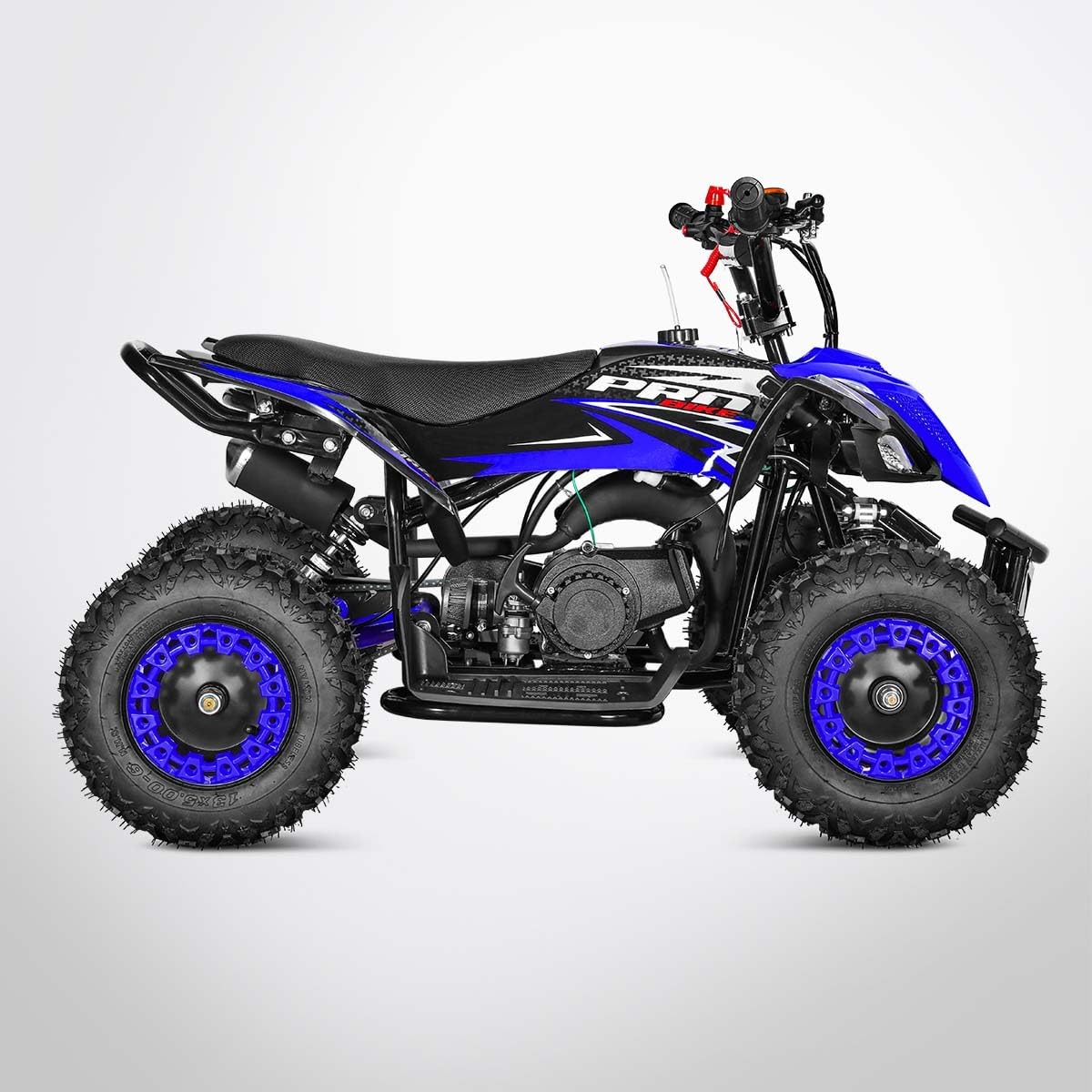 Pocket Quad TIRAX 49 - Mini Quad Enfant 50cc - Bleu