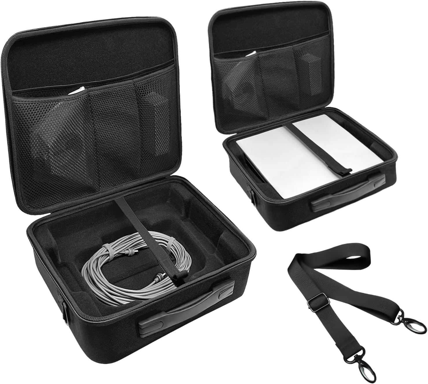 Klawdsky Case for Starlink Mini, Portable Travel Carrying Case for Starlink Accessories, Stand, Power Adapter, and Cables – Ideal for Camping and Outdoor Use (Case Only)