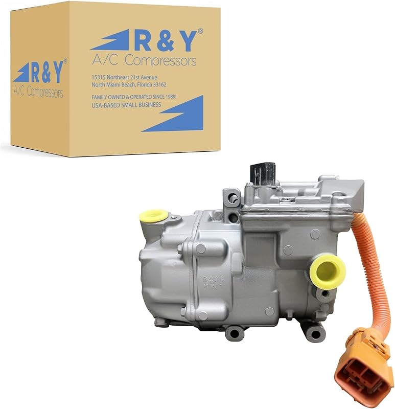 Compressor do ar-condicionado automotivo RY AC Compressors AD-0514 para Toyota Prius 1.8L 2012–2015 – 1 unidade