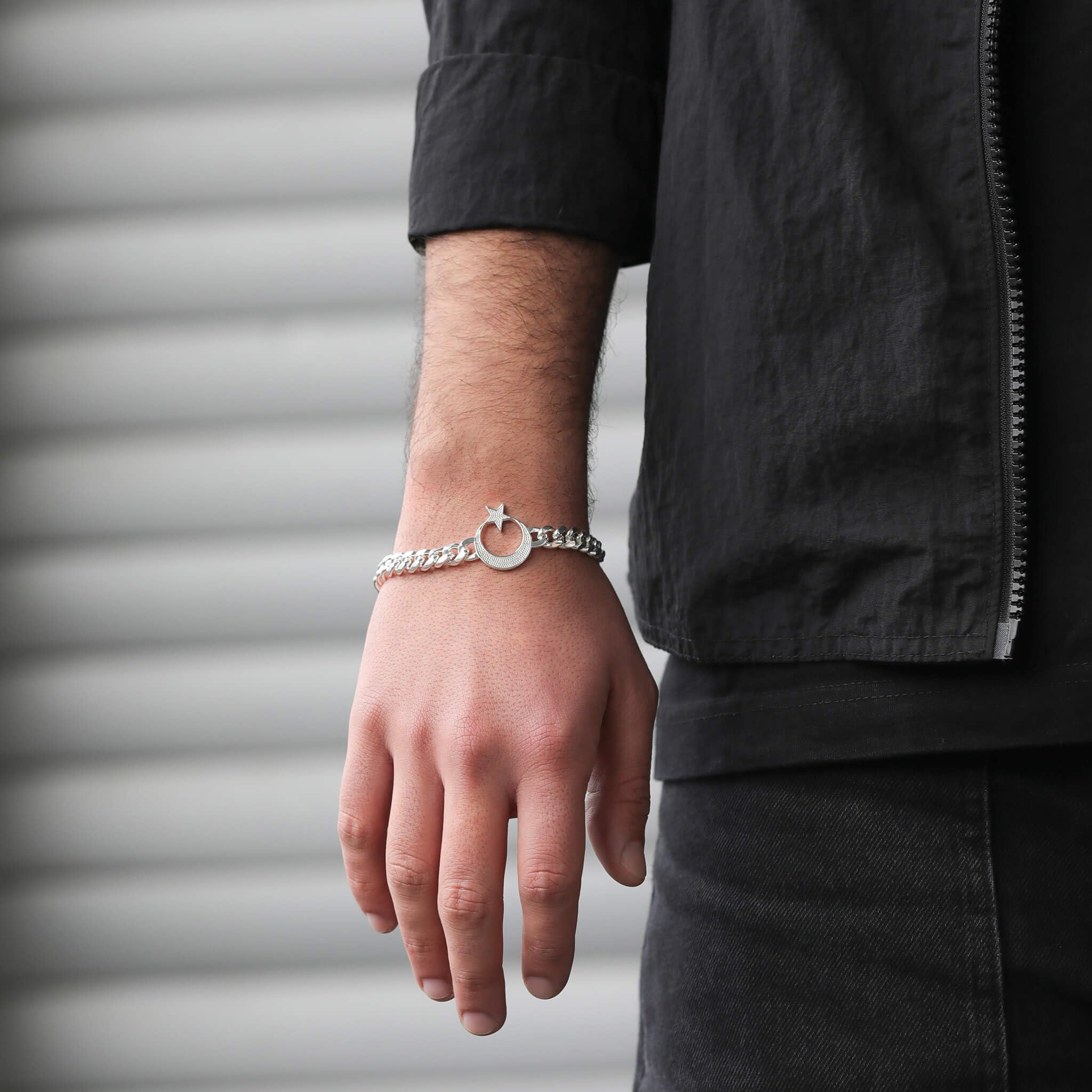 d'origine Türkei Ayyıldız Armband, Türkisches Armband, Türkei Kette, Türkei Schmuck, Türkischer Schmuck für Herren