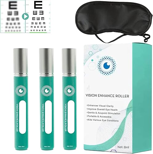 DENGWANG OphthlaMed - Rodillo para mejorar la visión, mejora la claridad visual, alivia tus ojos, para jugar, mantenerse despierto y trabajar (3