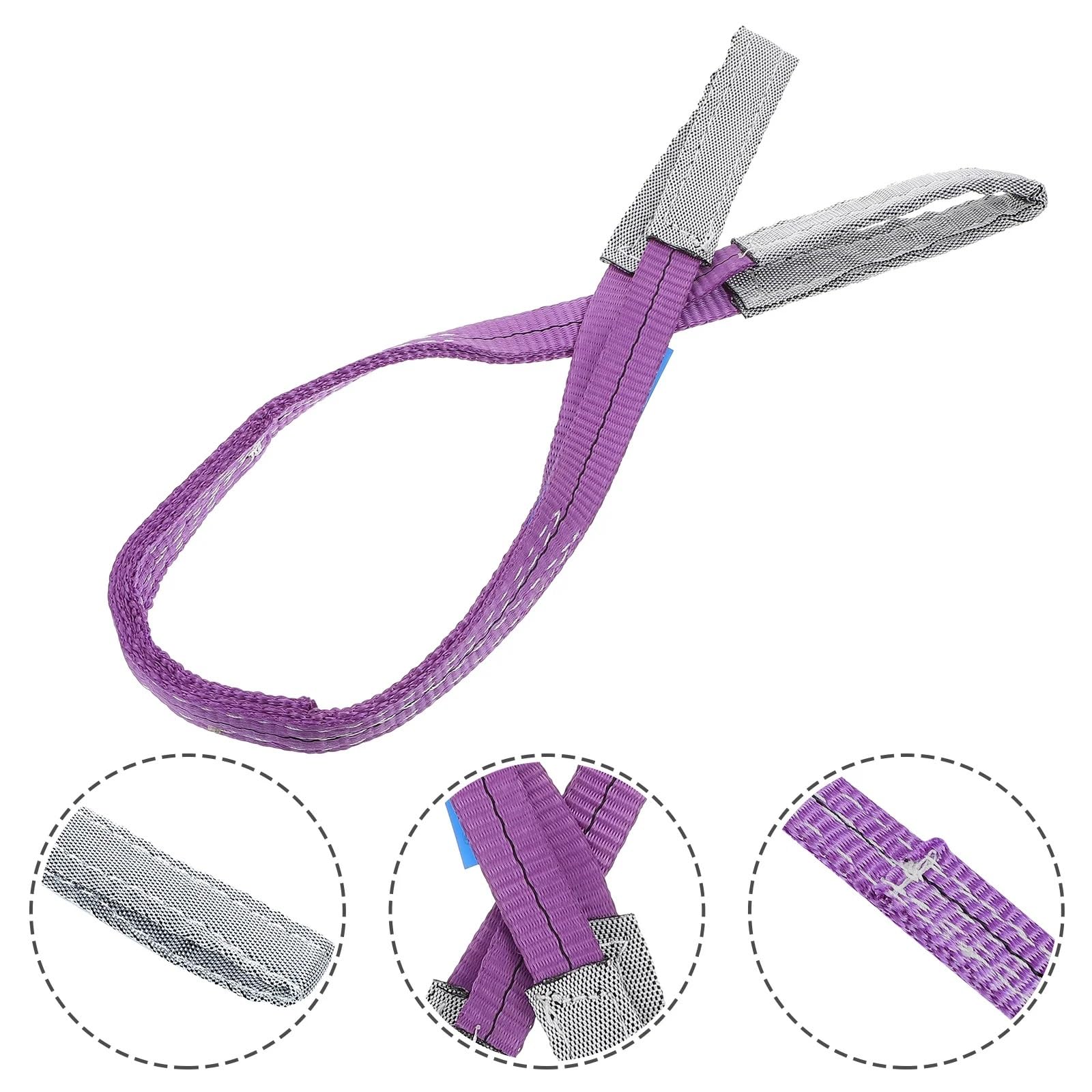 Cinghia di sollevamento for carichi pesanti da 1 tonnellata, cinghia di sollevamento piatta, cinghia for verricello