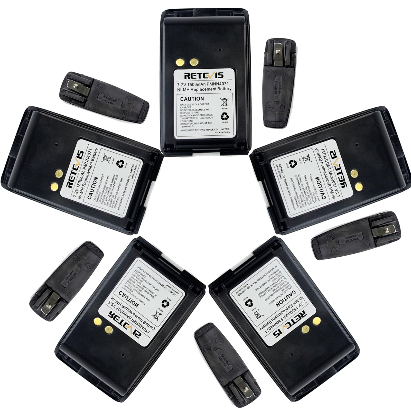 EXTENSILO Batterie Compatible Avec EnGenius DuraFon UHF Radio Talkie Walkie 1800mah 3 7v Li Ion 85675832