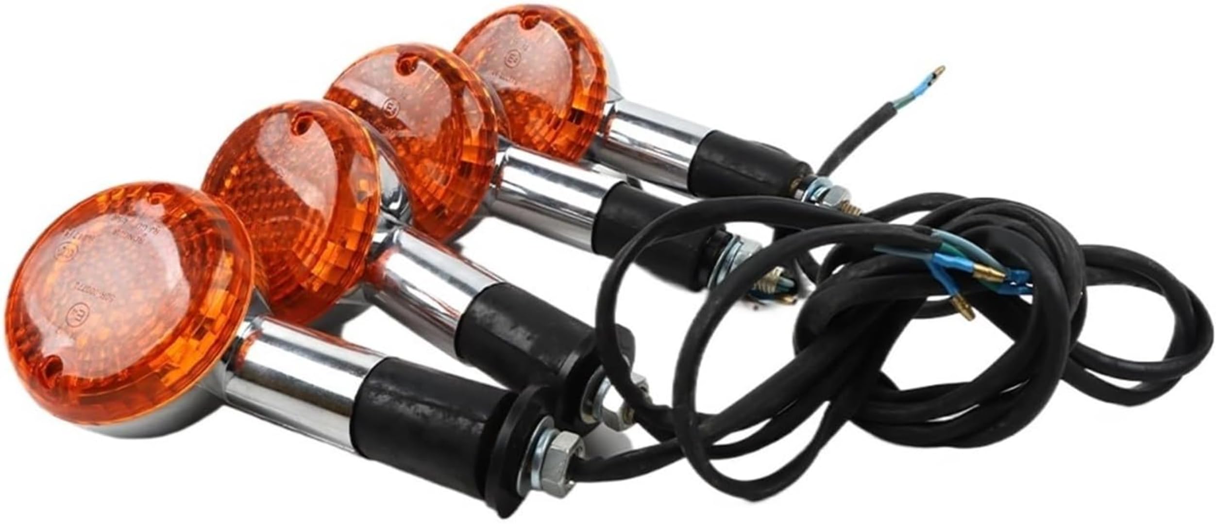 Generic Mini uniwersalne wskaźniki Dla Suzuki Qs 125 Qs 150 Motocykl Mini Zestaw Świateł Uniwersalny Kierunkowskaz Lampa Lampa Światło