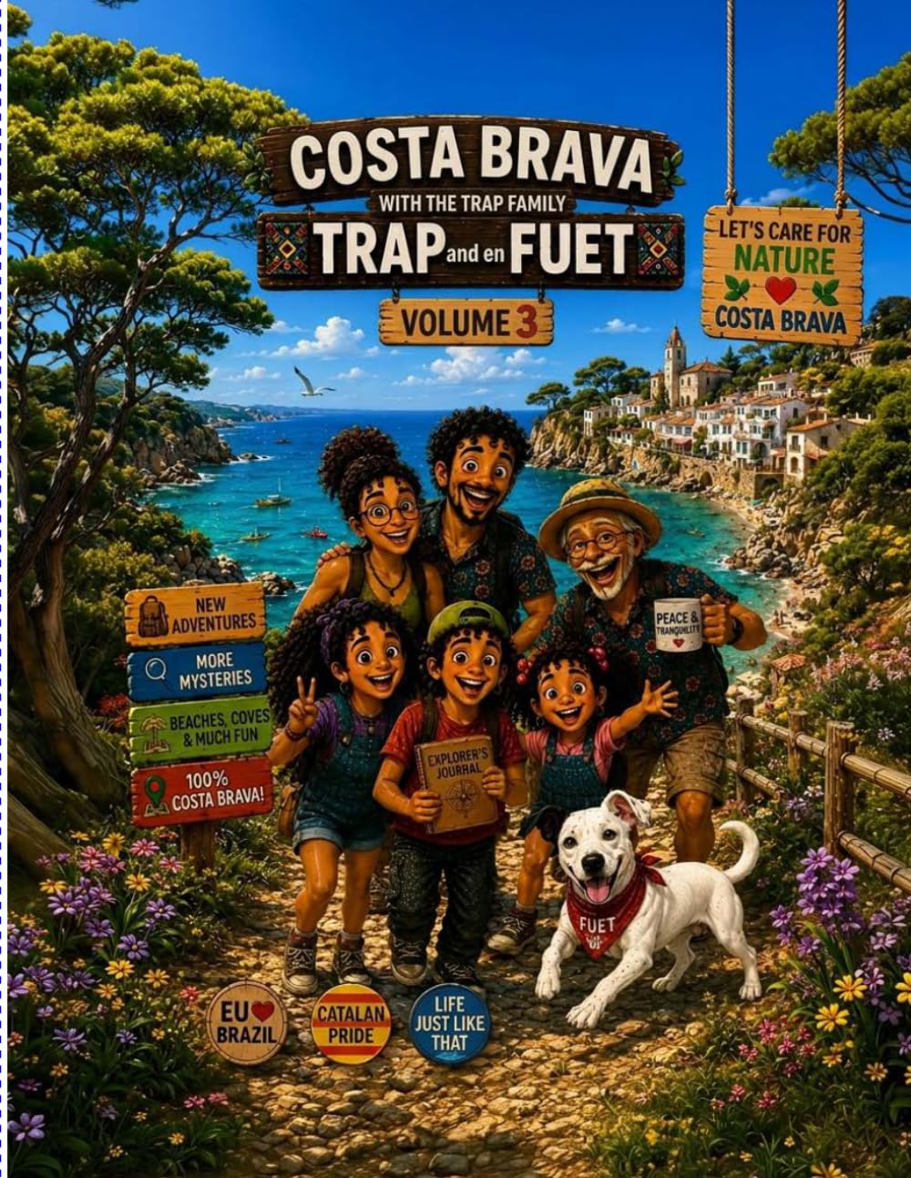 THE TRAPP FAMILY TO THE COSTA BRAVA (THE TRAP FAMILY TRAVELS)