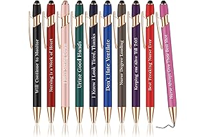 Funny Nurse Pens, Black Ink Ballpoint Pens