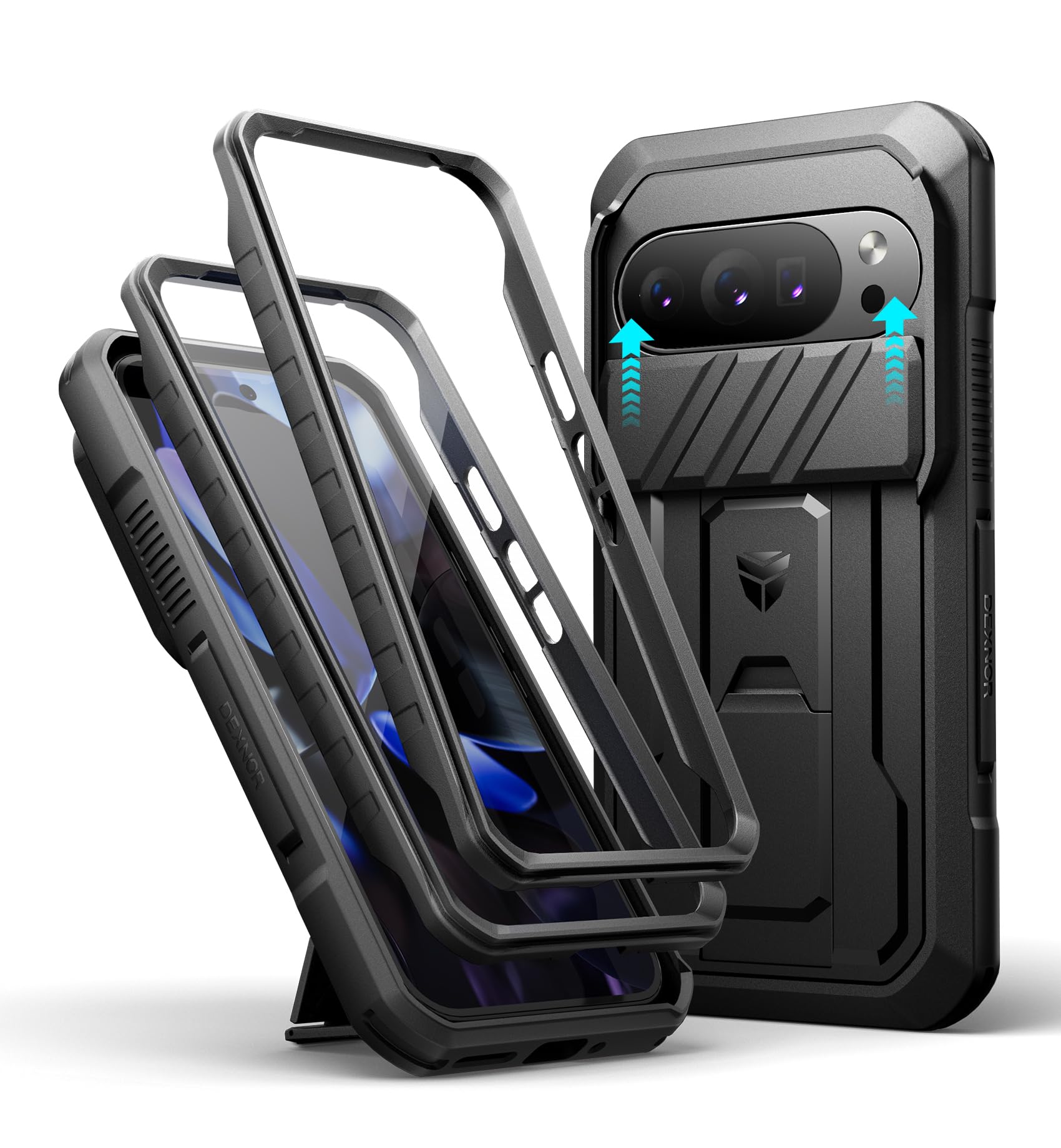 Amazon.com: Dexnor for Google Pixel 10/10 Pro Case with Slide