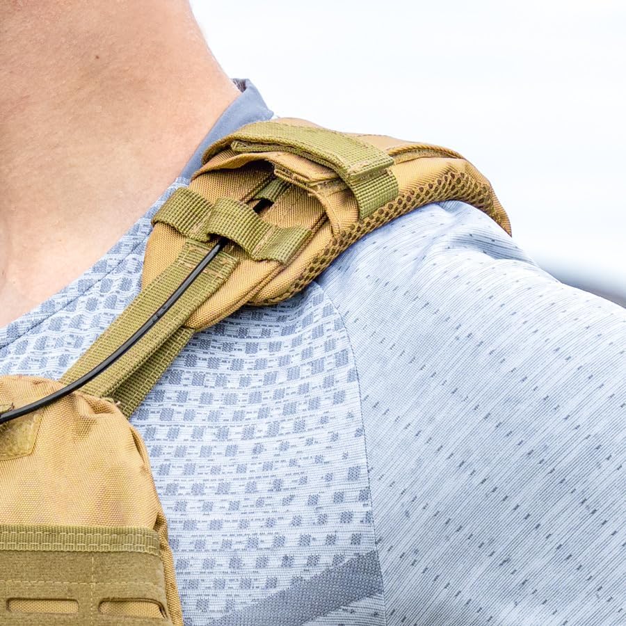 FORZA Gilet Zavorrato Tattico | Giubotto Regolabile con capacità Fino ai 22kg – Allenamento
