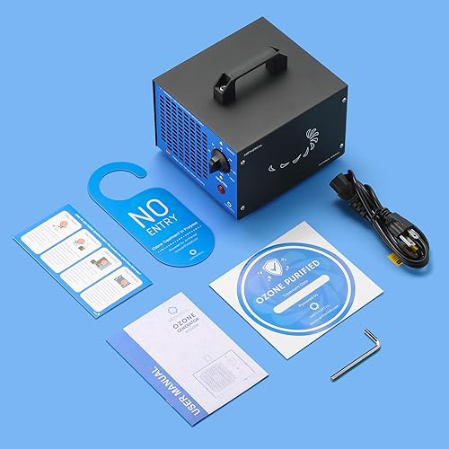 Miniatura 8 de Airthereal MA5000 Generador Comercial de Ozono, Máquina de Ozono de Alta Capacidad para Eliminación de Olores - Ionizadores de Aire Domésticos O3