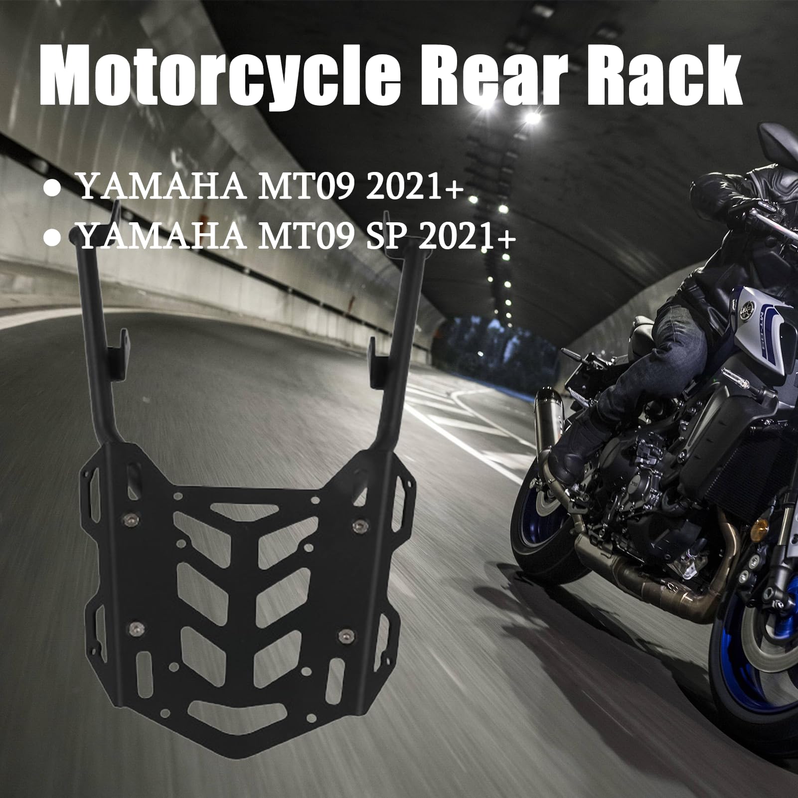 Luggage Rack Ciciglow Motorcycle Trunk Rack For MT09 2021+
