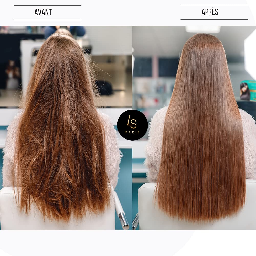 LAURA SIM'S - Kit Lissage Brésilien 4 en 1 (Shampooing, Lotion